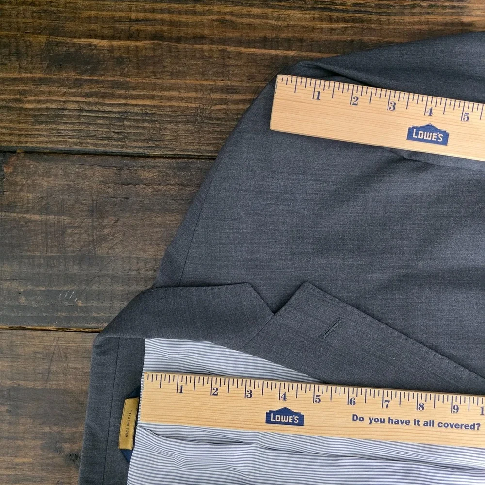 Brooks‎ Brothers Explorer Men's Sport Coat Blazer Two Button Gray Madison 50R